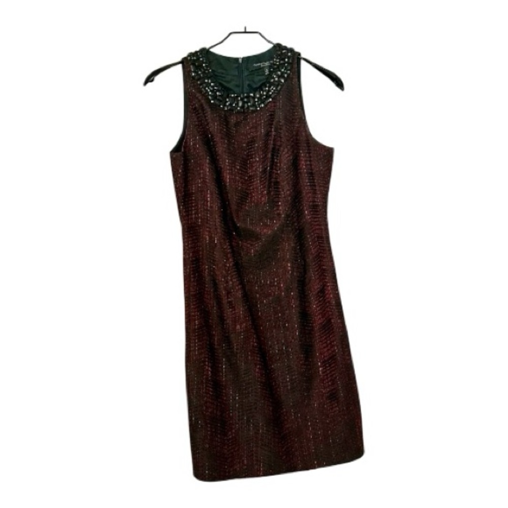 Carmen Marc Valvo Sparkling Wine Mini Dress Designer Carmen MArc Valvo cocktail